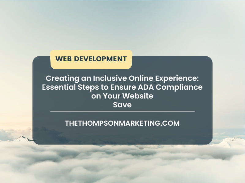Learn why ADA compliance is crucial for websites and discover key elements and tips for making your website accessible to all users.